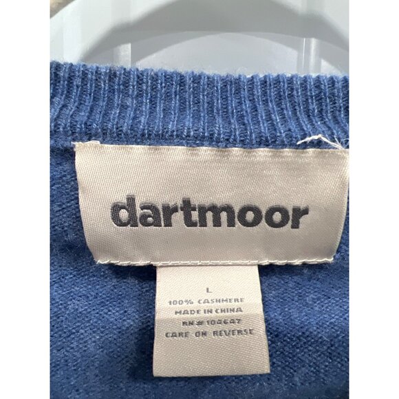 Dartmoor Cashmere Pullover Sweater Womens Large Raglan Sleeve Crewneck Cozy Knit - Picture 3 of 5